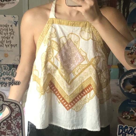 Free People High Neck Tank Top - Picture 1 of 7